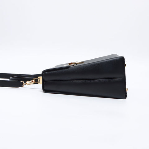 サルヴァトーレフェラガモ Salvatore Ferragamo ガンチーニ 2WAY ハンドバッグ ブラック WS13639
