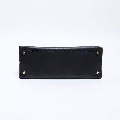 サルヴァトーレフェラガモ Salvatore Ferragamo ガンチーニ 2WAY ハンドバッグ ブラック WS13639