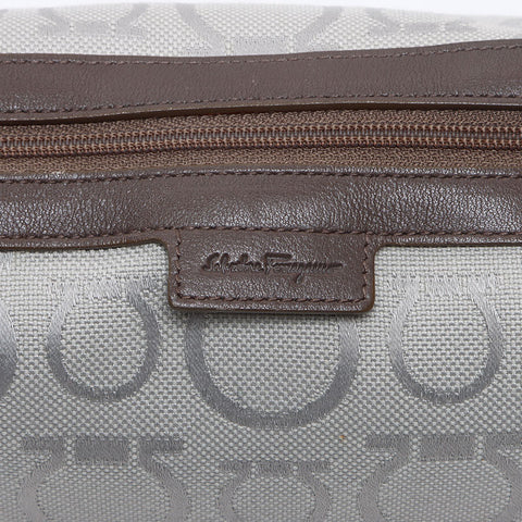 Salvatore Ferragamo Gancini pouch bag Handbag gray WS13640