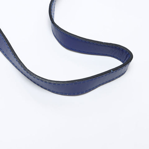 Christian Dior 2WAY Handbag Oval Shoulder Bag blue WS13644