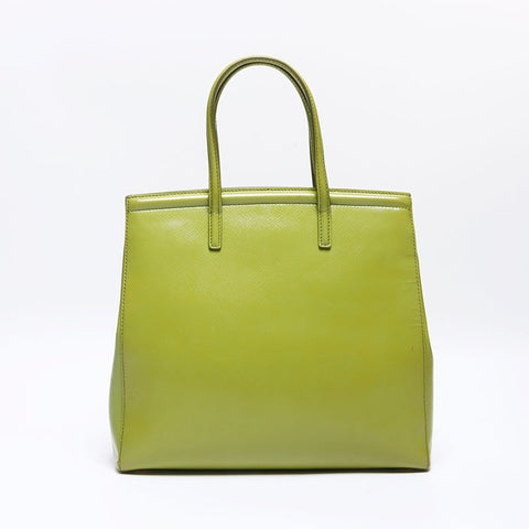 プラダ PRADA 2WAY サフィアーノ ハンドバッグ グリーン WS13646
