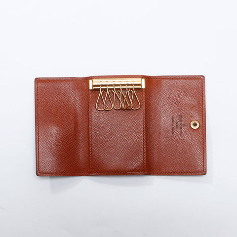 ルイ・ヴィトン LOUIS VUITTON ミュルティクレ6 モノグラム キーケース ブラウン WS13650