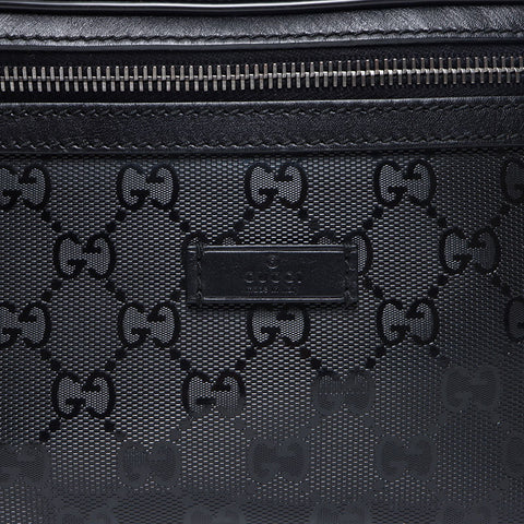 グッチ GUCCI GGインプリメ PVC ウエストバッグ ブラック WS13654