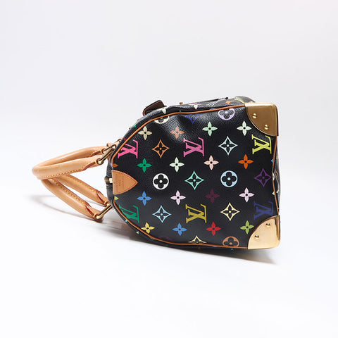 ルイ・ヴィトン LOUIS VUITTON 2007年製 マルチカラー M92642 村上隆 スピーディ30 ボストンバッグ ブラック WS13657