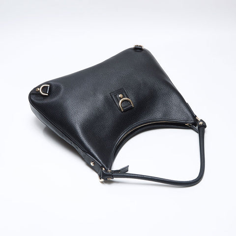 GUCCI leather Shoulder Bag black WS13659