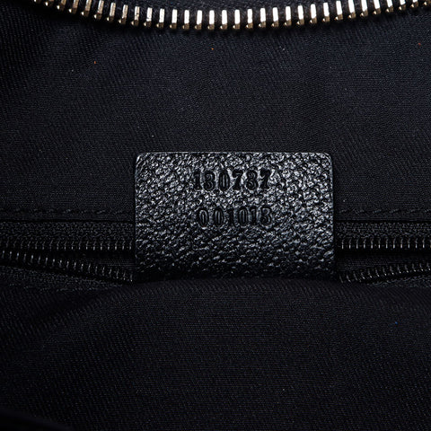 GUCCI leather Shoulder Bag black WS13659