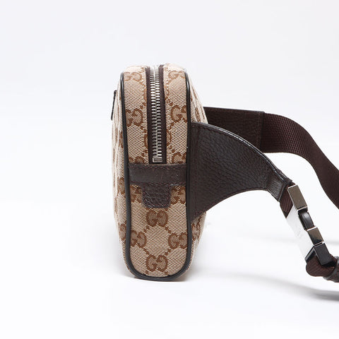 GUCCI GG canvas body bag Waist bag beige WS13663