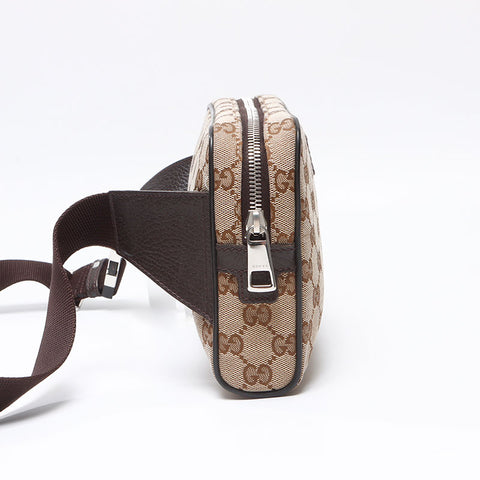 GUCCI GG canvas body bag Waist bag beige WS13663