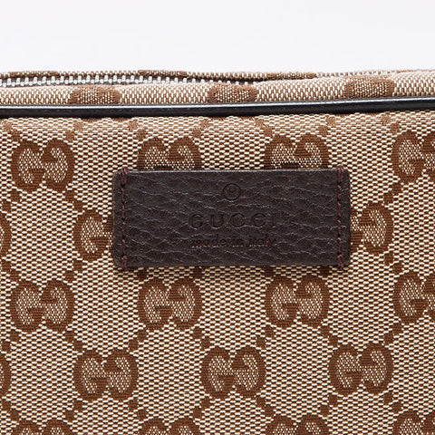 GUCCI GG canvas body bag Waist bag beige WS13663