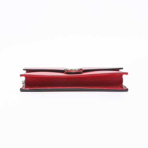 グッチ GUCCI レザー G ドラー ウォレット インターロッキング