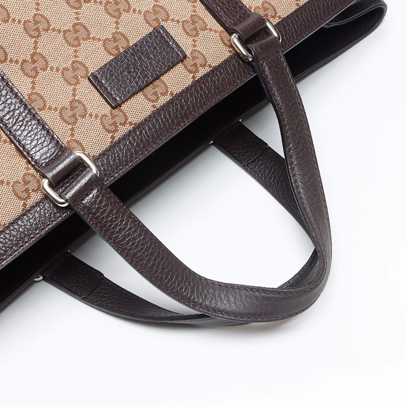 グッチ GUCCI GGキャンバス トラベルバッグ トートバッグ