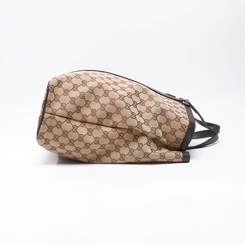 GUCCI GG canvas travel bag Tote Bag beige WS13670