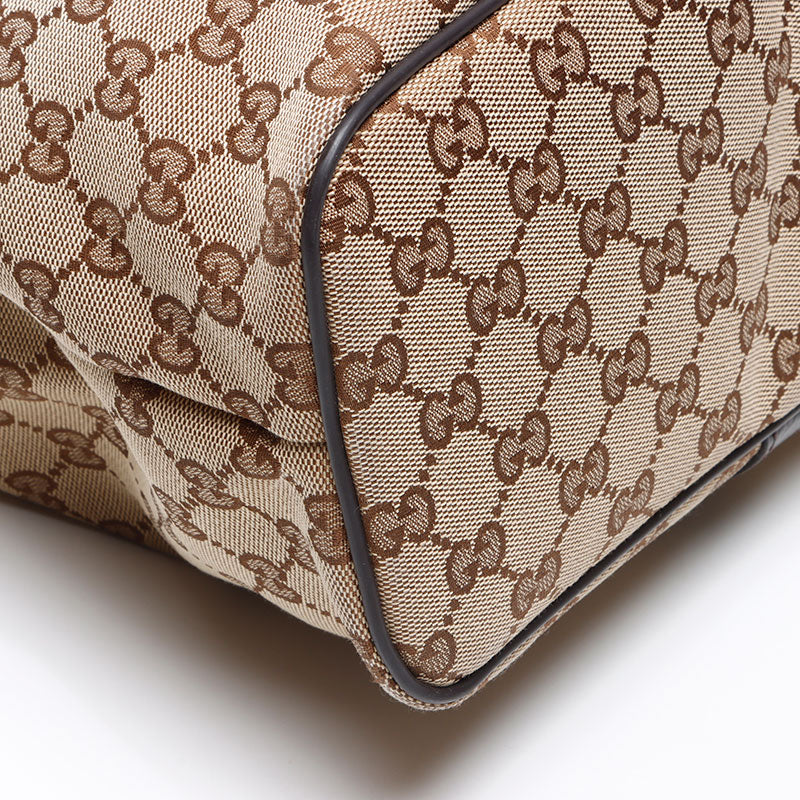 グッチ GUCCI GGキャンバス トラベルバッグ トートバッグ