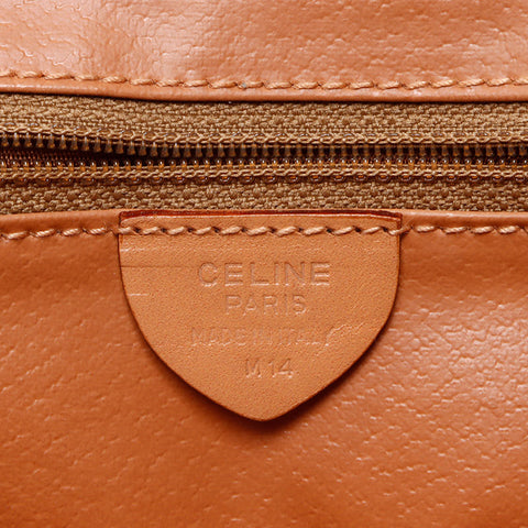 セリーヌ CELINE マカダム PVC ショルダーバッグ ブラウン WS13671