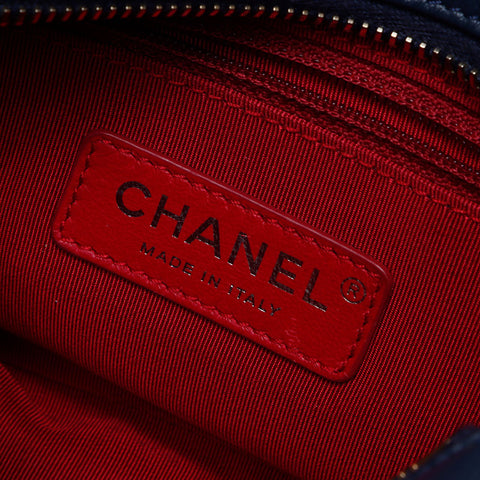 シャネル CHANEL レザー ガブリエル ホーボー 28番台 2019 ショルダーバッグ ブルー WS13677