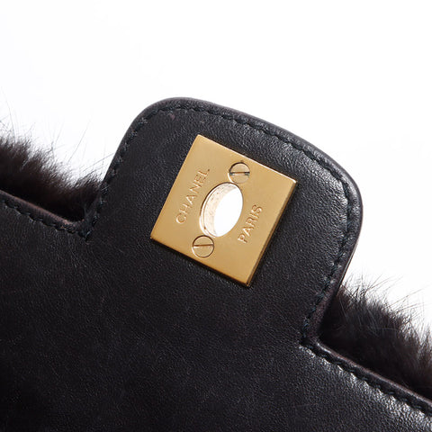 シャネル CHANEL ファー 6番台 2000-2002 ショルダーバッグ マルチカラー WS13678