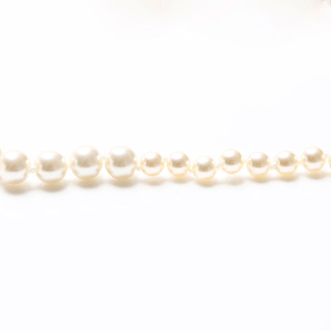シャネル CHANEL B23C 2023 ココマーク パーツ ネックレス ホワイト WS13689