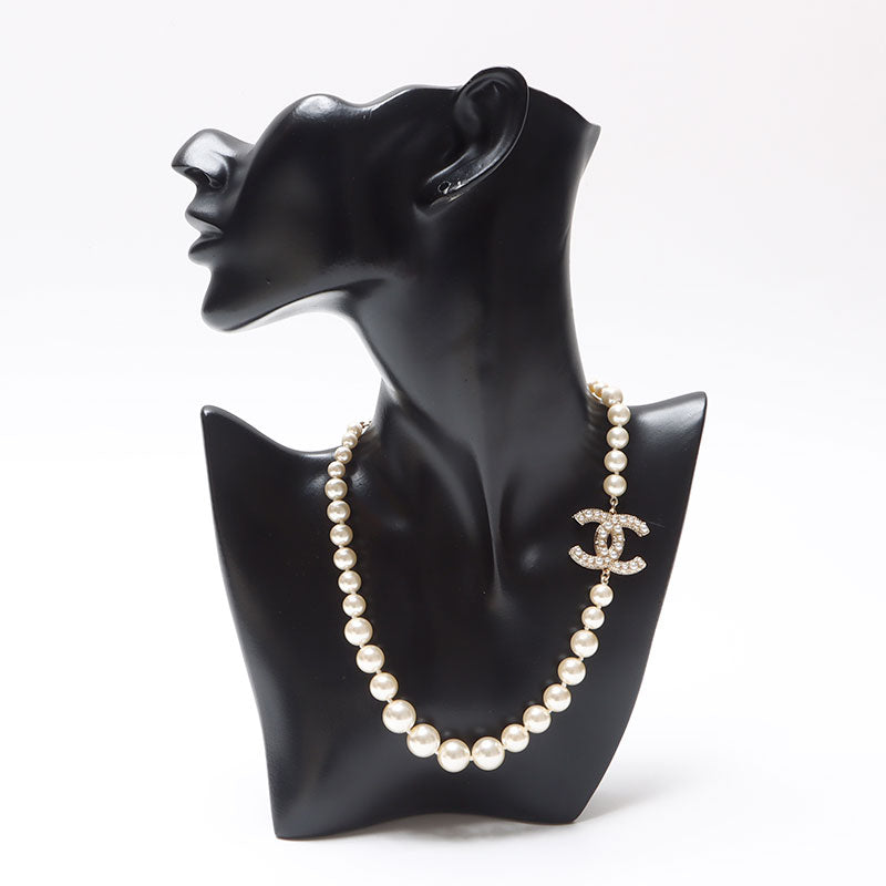 シャネル CHANEL B23C 2023 ココマーク パーツ ネックレス