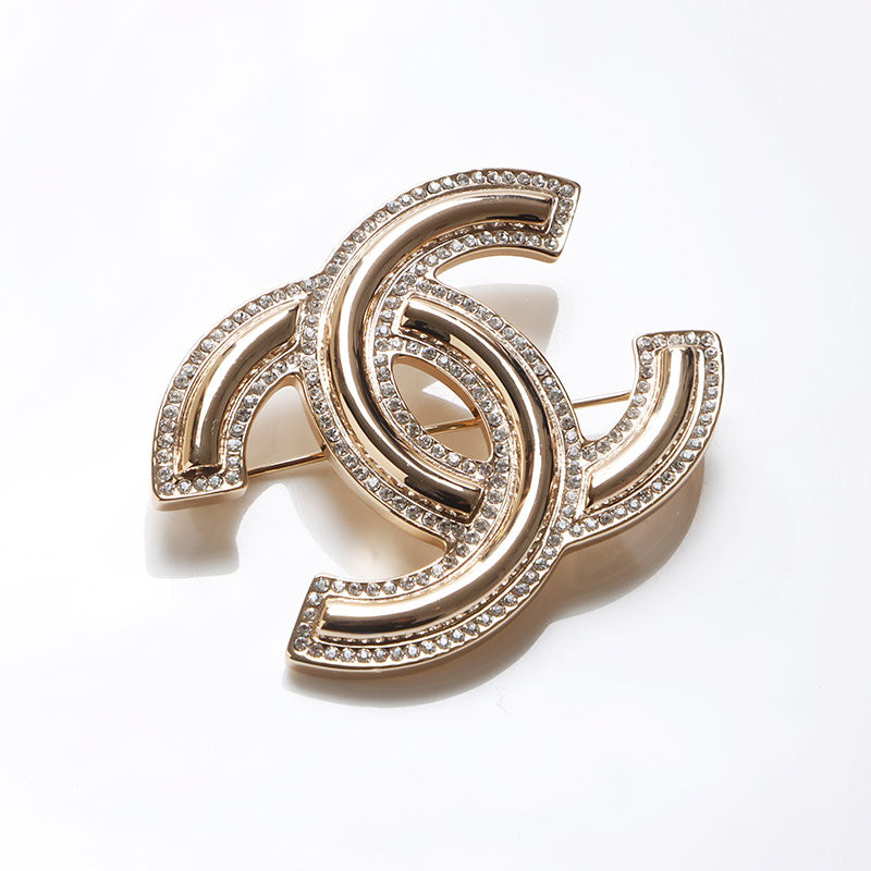 CHANEL シャネルブローチ　ヴィンテージ　サークルココマーク シャネル CHANEL ヴィンテージ サークル ココマーク×ホース