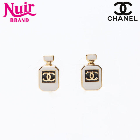 CHANEL Bottle COCO Mark CC Mark C25C Pierce Gold white WS13696