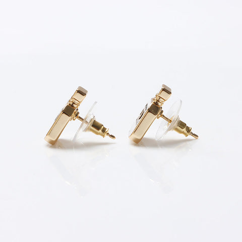 CHANEL Bottle COCO Mark CC Mark C25C Pierce Gold white WS13696
