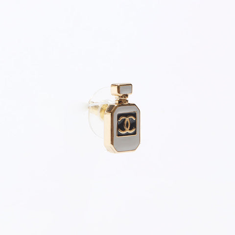 CHANEL Bottle COCO Mark CC Mark C25C Pierce Gold white WS13696
