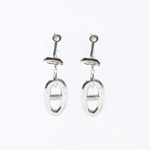 HERMES Chene Dunkle MM Pierce Silver WS13702