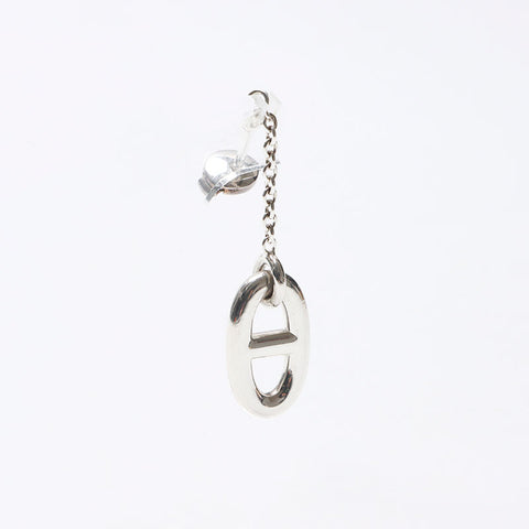 HERMES Chene Dunkle MM Pierce Silver WS13702