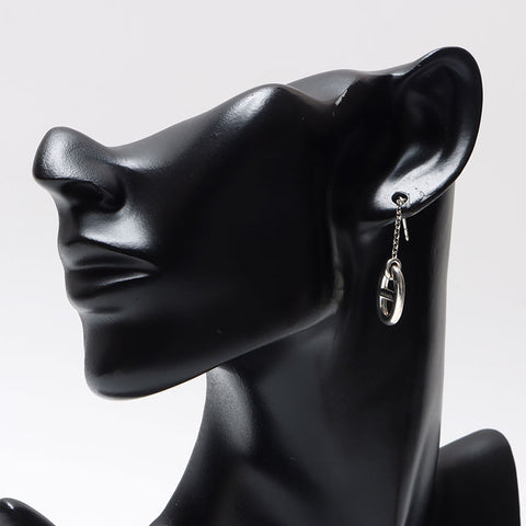 HERMES Chene Dunkle MM Pierce Silver WS13702