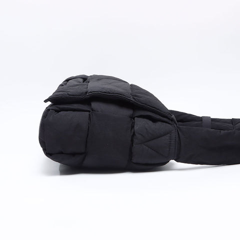 ボッテガヴェネタ BOTTEGAVENETA カッセト テック ナイロン ショルダーバッグ ブラック WS13708