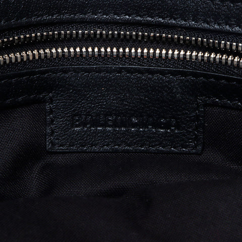 バレンシアガ BALENCIAGA ル カゴール XS デニム ジャイアント ショルダーバッグ ネイビー WS13709