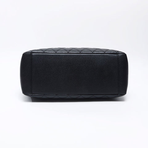 シャネル CHANEL 19番台 2014 キャビアスキン GST トートバッグ ブラック WS13721
