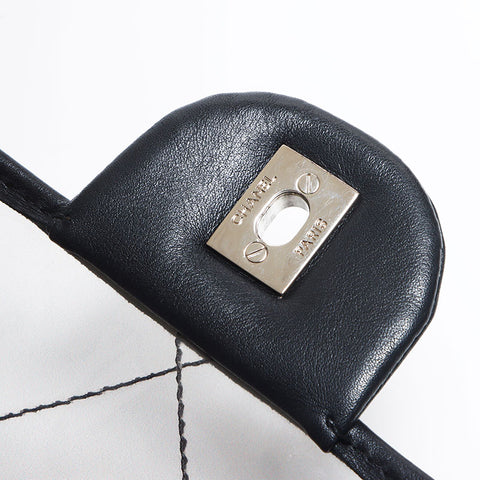 シャネル CHANEL クリア チェーン ビニール フラップ 11番台 2006-2008 ショルダーバッグ ブラック WS13722