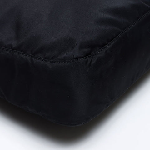 PRADA Nylon triangle logo Shoulder Bag black WS13726