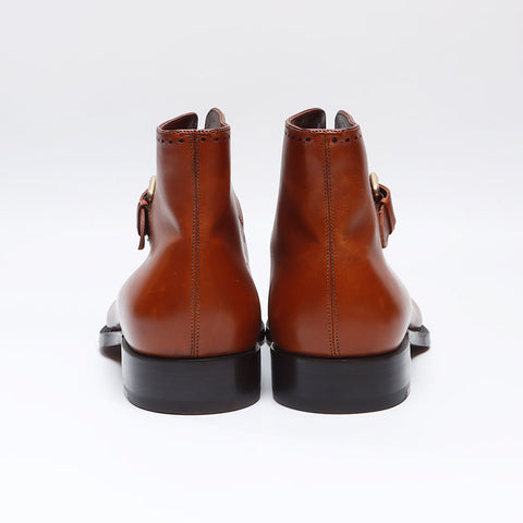 ルイ・ヴィトン LOUIS VUITTON チャッカブーツ Size:7 26.5cm レザー ブーツ ブラウン WS13731