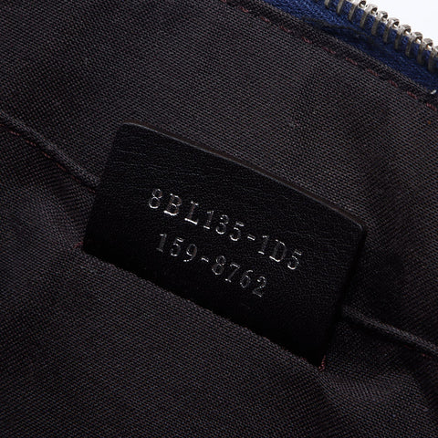 FENDI By the Way Mini Leather Shoulder Bag blue WS13732