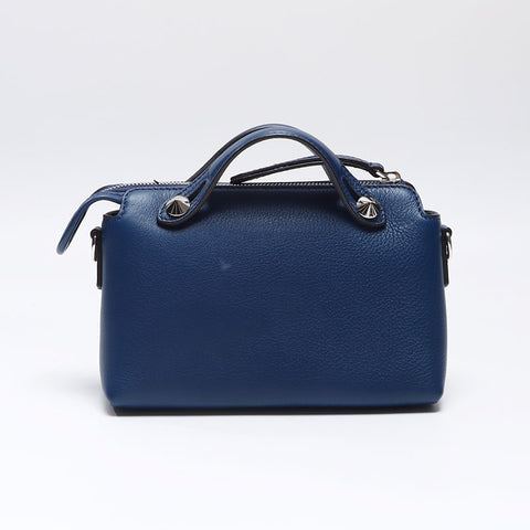 FENDI By the Way Mini Leather Shoulder Bag blue WS13732