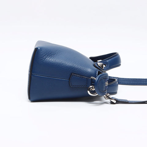 FENDI By the Way Mini Leather Shoulder Bag blue WS13732