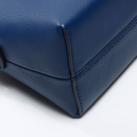 FENDI By the Way Mini Leather Shoulder Bag blue WS13732