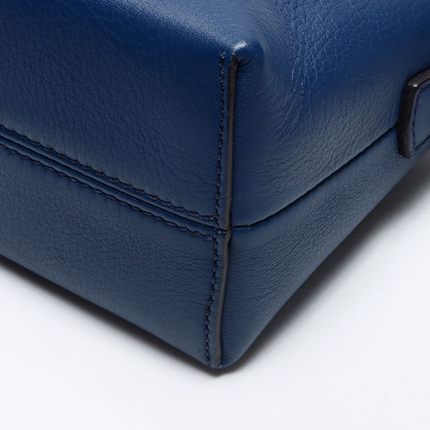 FENDI By the Way Mini Leather Shoulder Bag blue WS13732