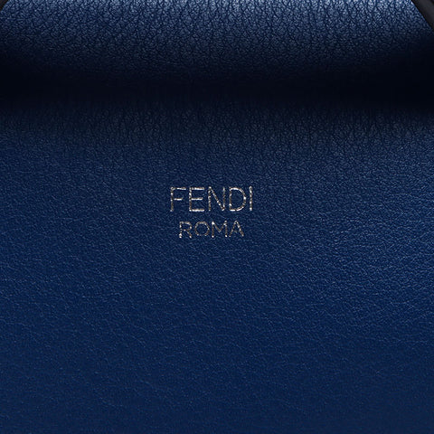FENDI By the Way Mini Leather Shoulder Bag blue WS13732
