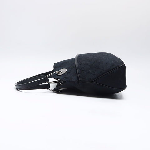 グッチ GUCCI GGキャンバス ショルダーバッグ ブラック WS13733
