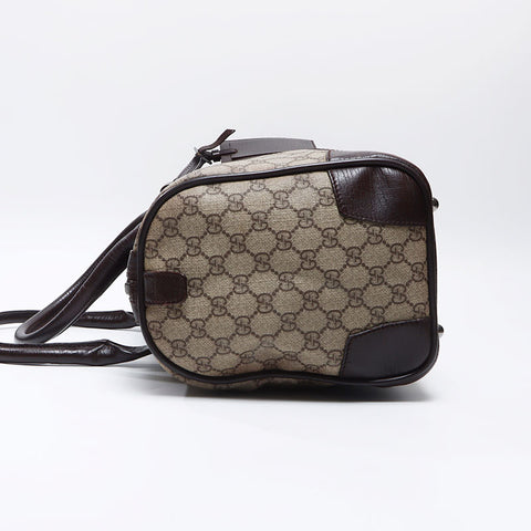 グッチ GUCCI GG スプリーム ボストンバッグ ベージュ WS13738