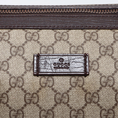 グッチ GUCCI GG スプリーム ボストンバッグ ベージュ WS13738