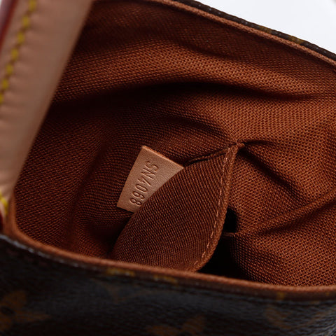 ルイ・ヴィトン LOUIS VUITTON × Comme Des Garçons コムデギャルソン パーティ モノグラム2008 ショルダーバッグ ブラウン WS13740