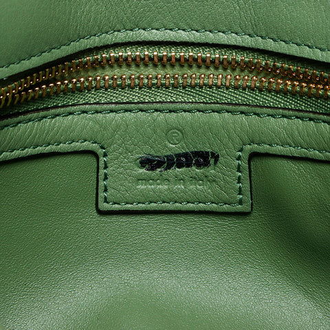 GUCCI Blondie Leather Shoulder Bag green WS13742