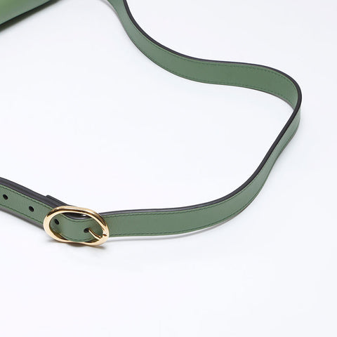 GUCCI Blondie Leather Shoulder Bag green WS13742