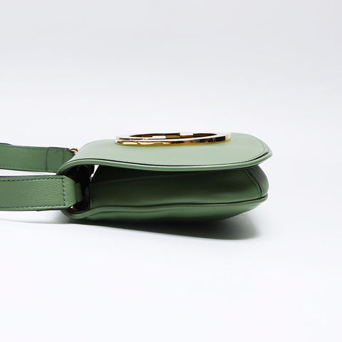 GUCCI Blondie Leather Shoulder Bag green WS13742