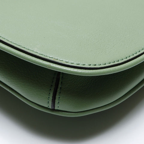 GUCCI Blondie Leather Shoulder Bag green WS13742