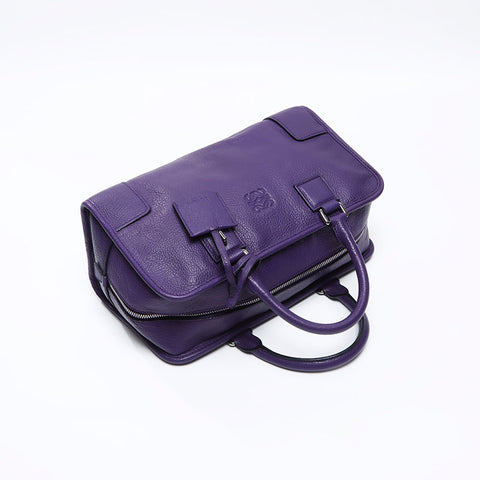 LOEWE Anagram Amazona Handbag purple WS13744